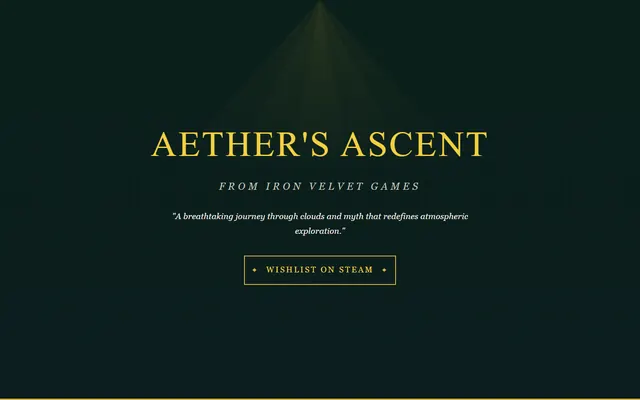 an indie game studio's next title — artdeco style preview