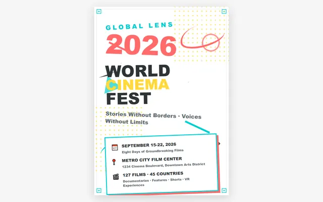 an international film festival — memphis style preview