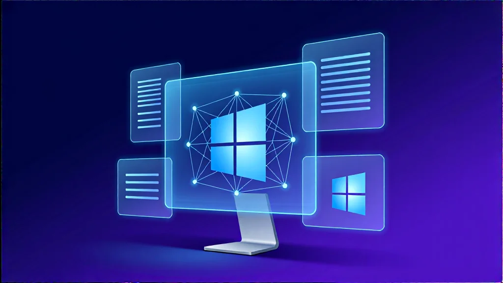 Microsoft Build 2026 stage with Windows Agent Framework, Project Polaris, and Azure Agent Mesh branding displayed on large screens