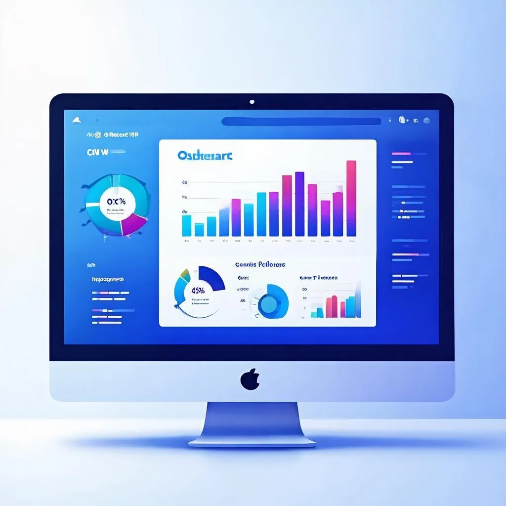 Google Search Console dashboard showing new generative AI performance reports with AI Overviews and AI Mode visibility metrics for a small business website