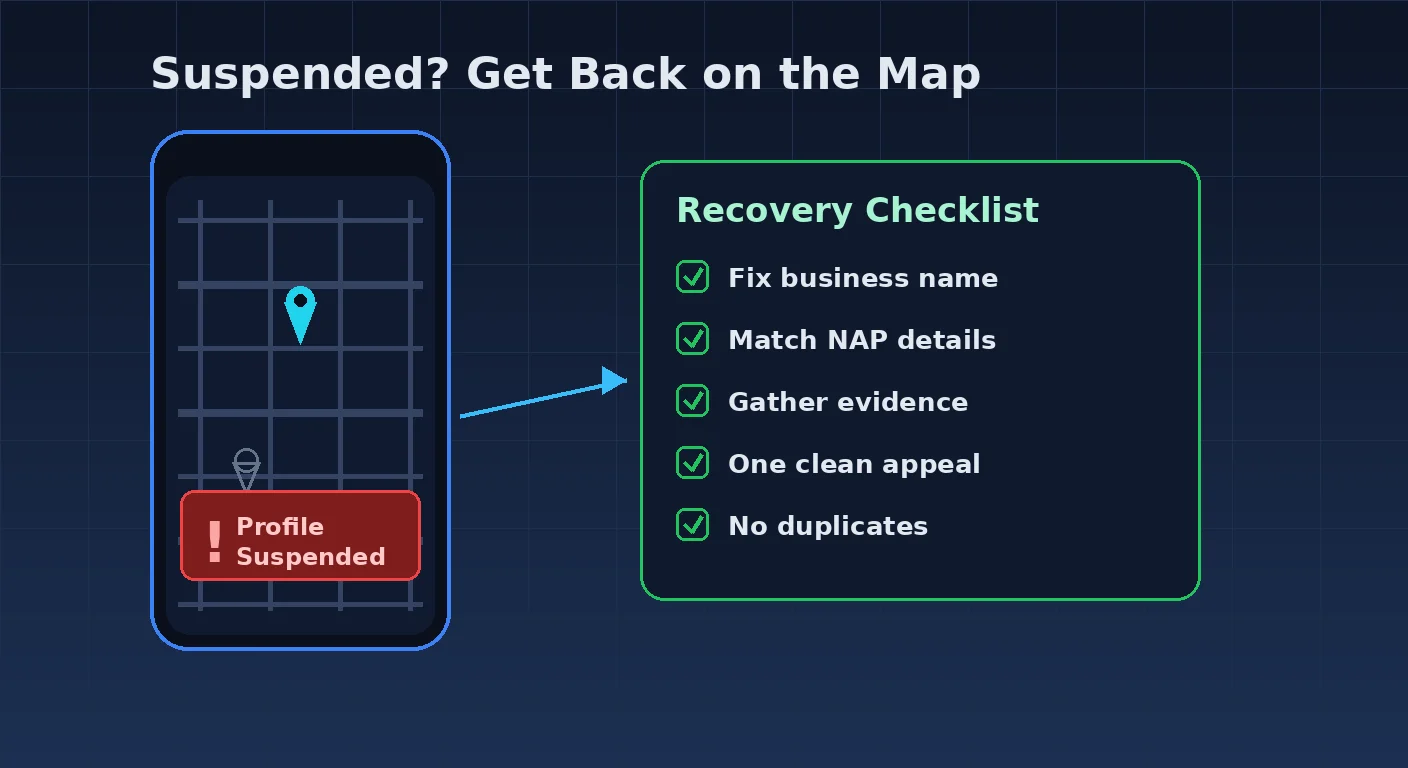 Google Suspended Your Business Profile. Here's Exactly How to Get It Back.