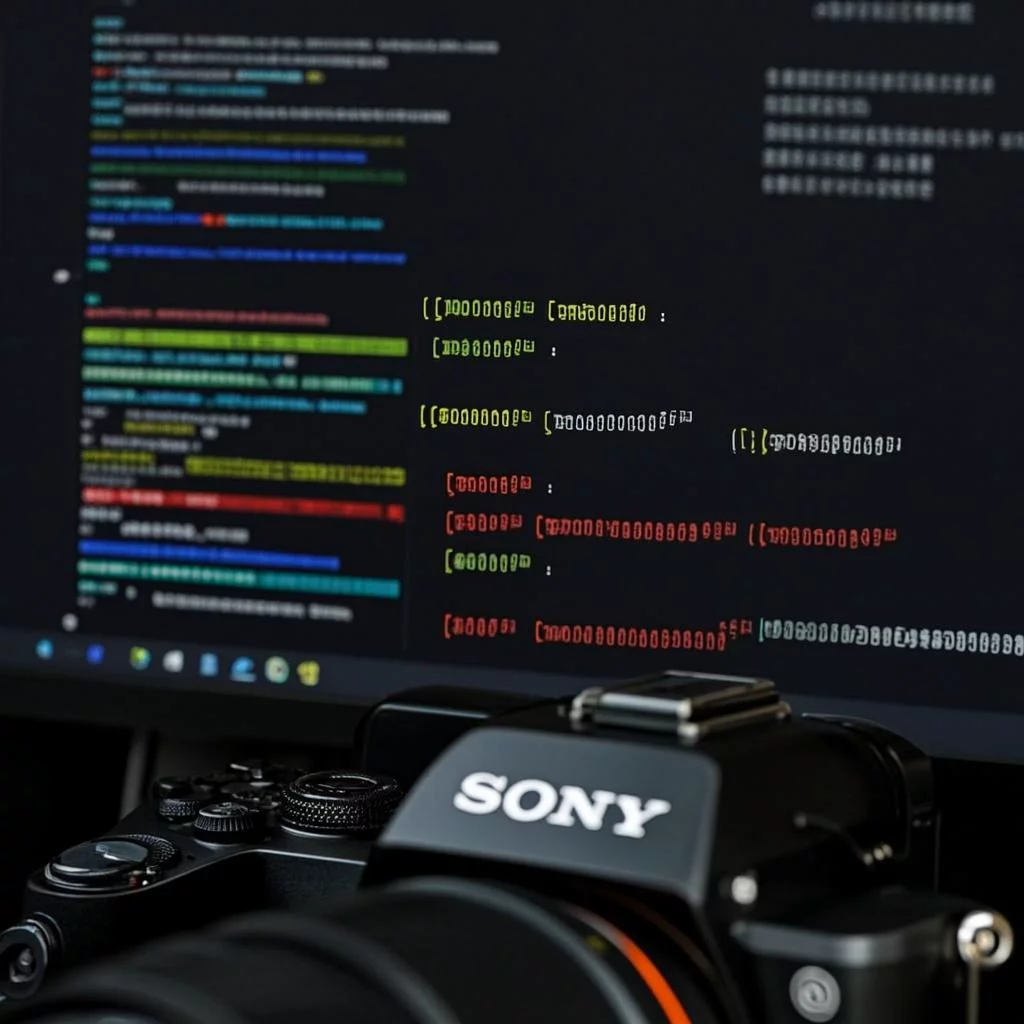 Close-up of code editor with red and green diff highlighting and inline review comments